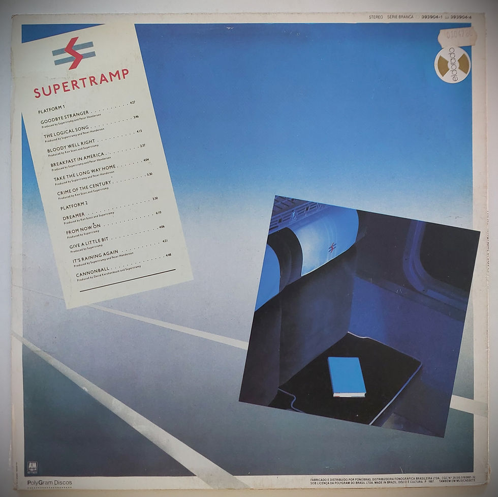 lp supertramp the autobiography of supertramp vinil capa coletanea rock
