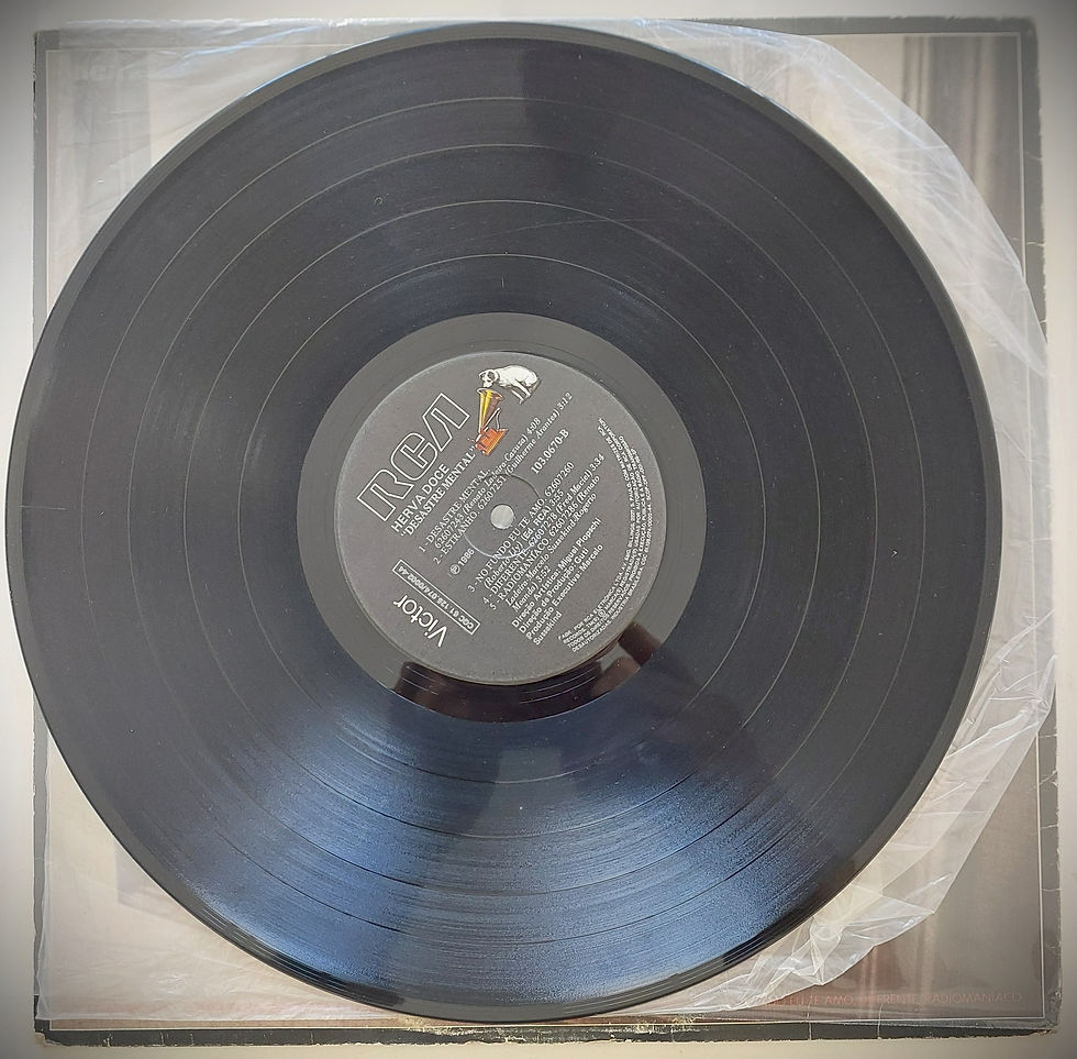 Miniatura: LP Herva Doce Desastre Mental original