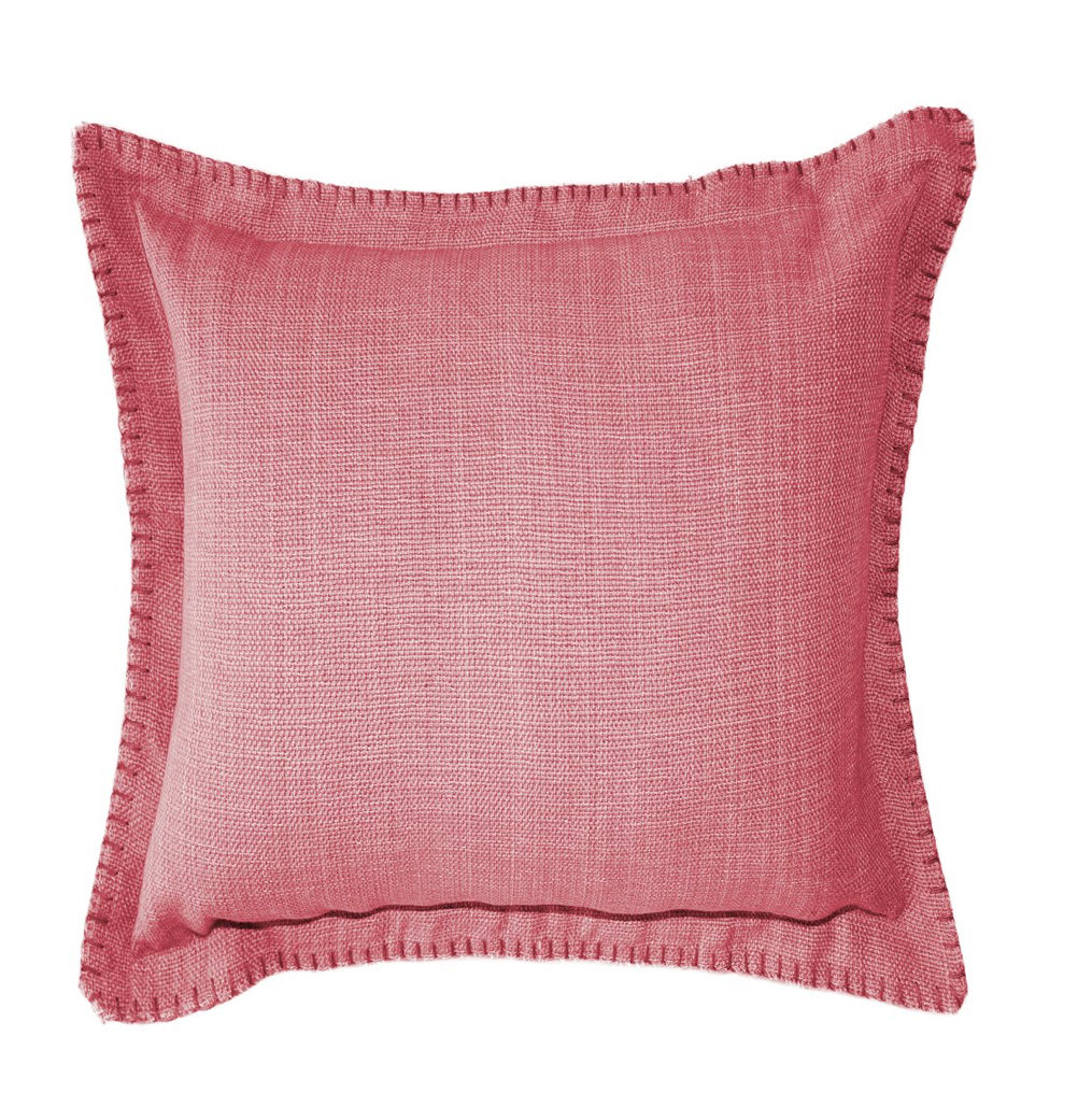 FUNDA COJIN LISO ROJO
