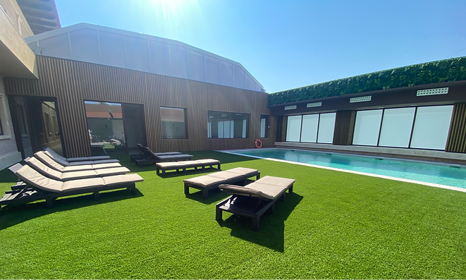 piscina hotel ansares tarancon