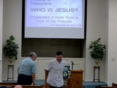 8-4-24 Who is Jesus - Postscript