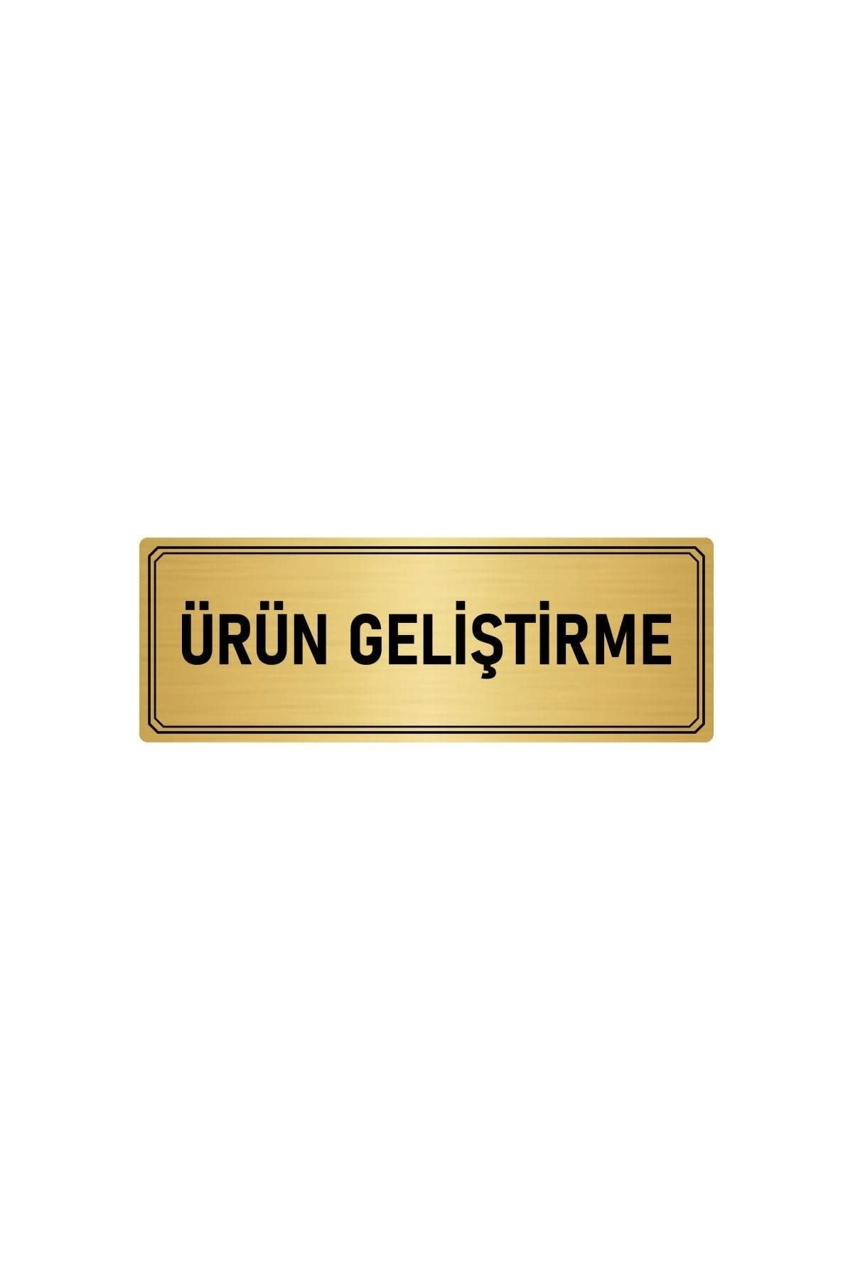 Metal Yönlendirme Levhası, Departman Kapı Isimliği Ürün Geliştirme 5x20 Cm