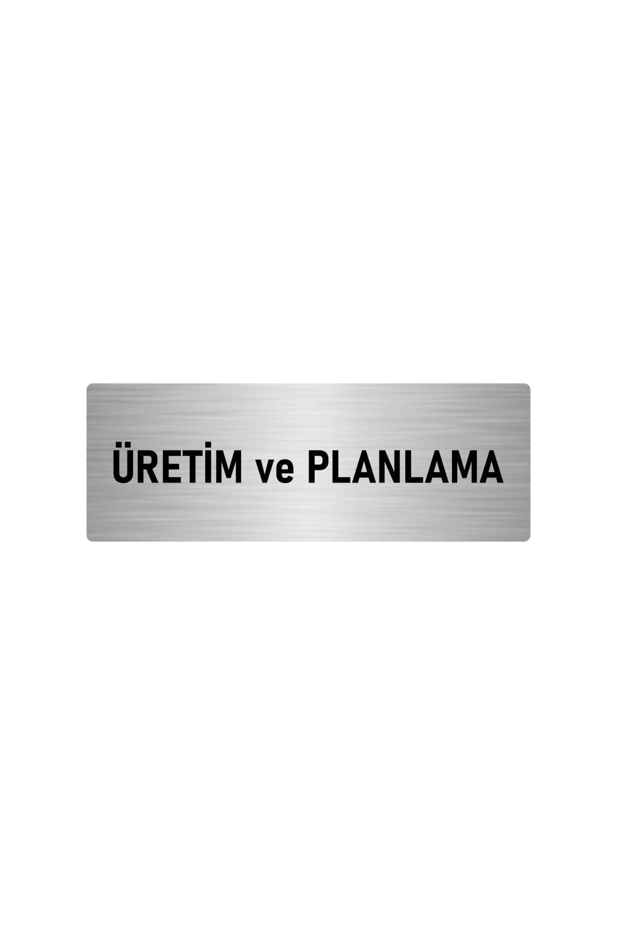 Metal Yönlendirme Levhası, Departman Kapı Isimliği Üretim Ve Planlama 5x20 Cm