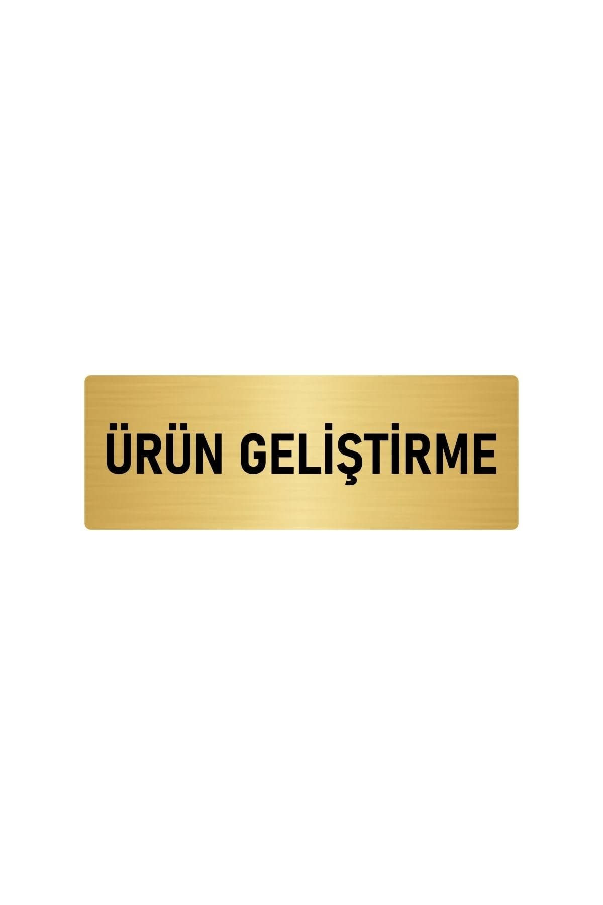 Metal Yönlendirme Levhası, Departman Kapı Isimliği Ürün Geliştirme 7x20 Cm