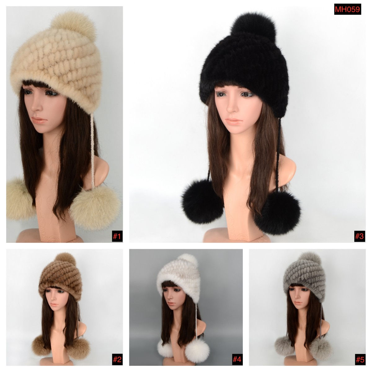 MH059 Mink hat