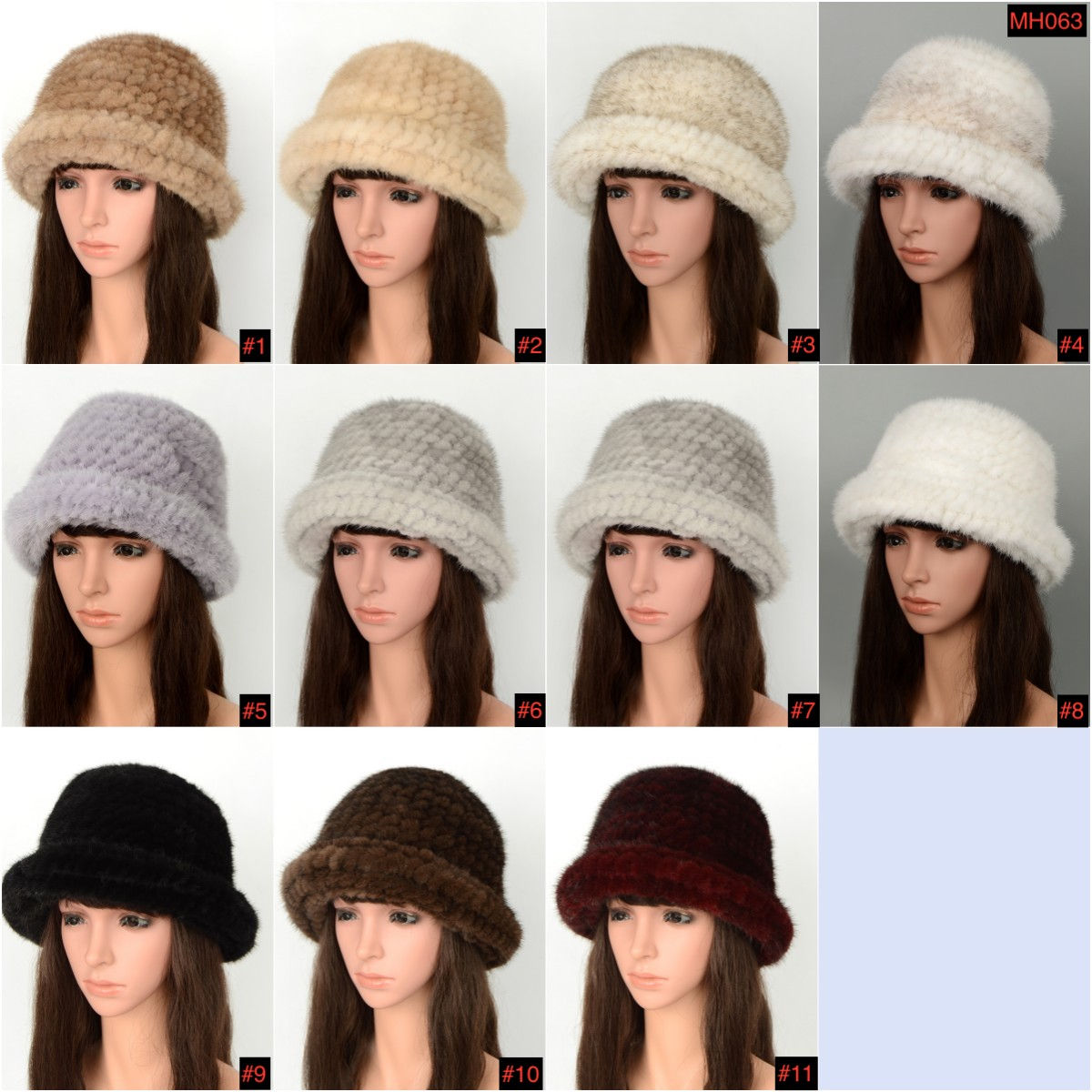 MH063 Mink hat