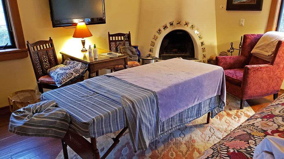 Casitas Estate in room massage