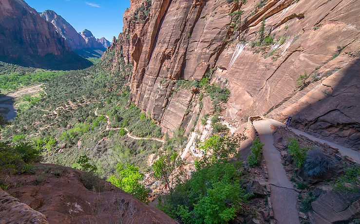Angels-Landing-Switchbacks-Zion-National