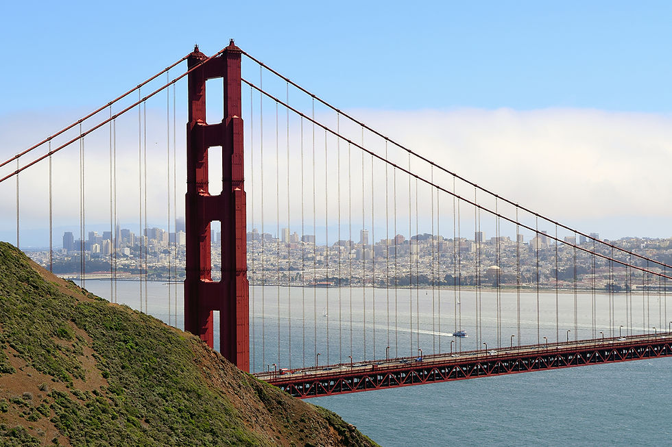 Golden Gate Bridge from Battery Spencer