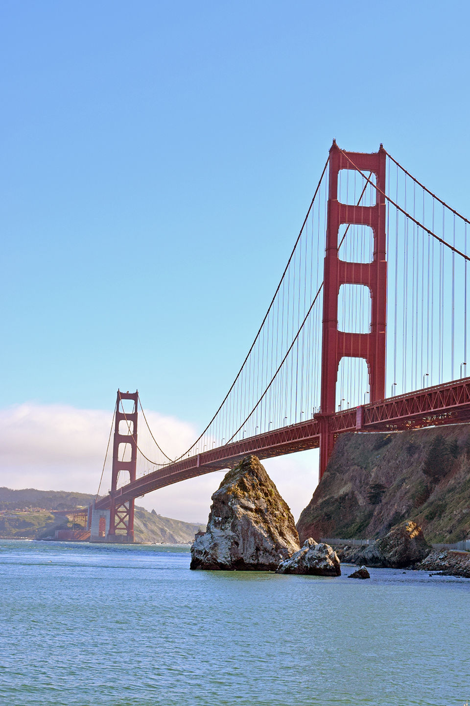 Golden Gate Bridge from Moore Road Pier