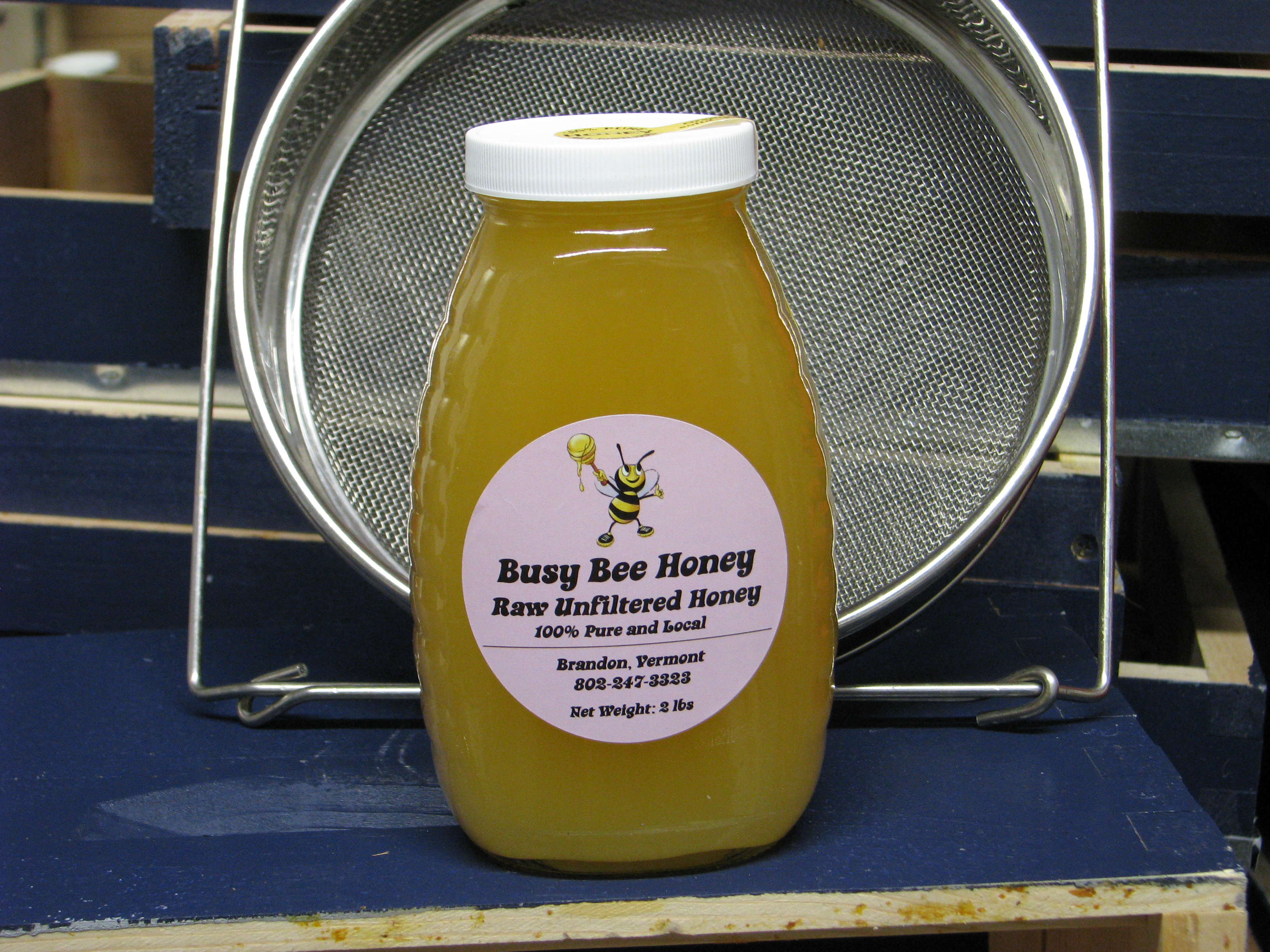 Crystallized honey