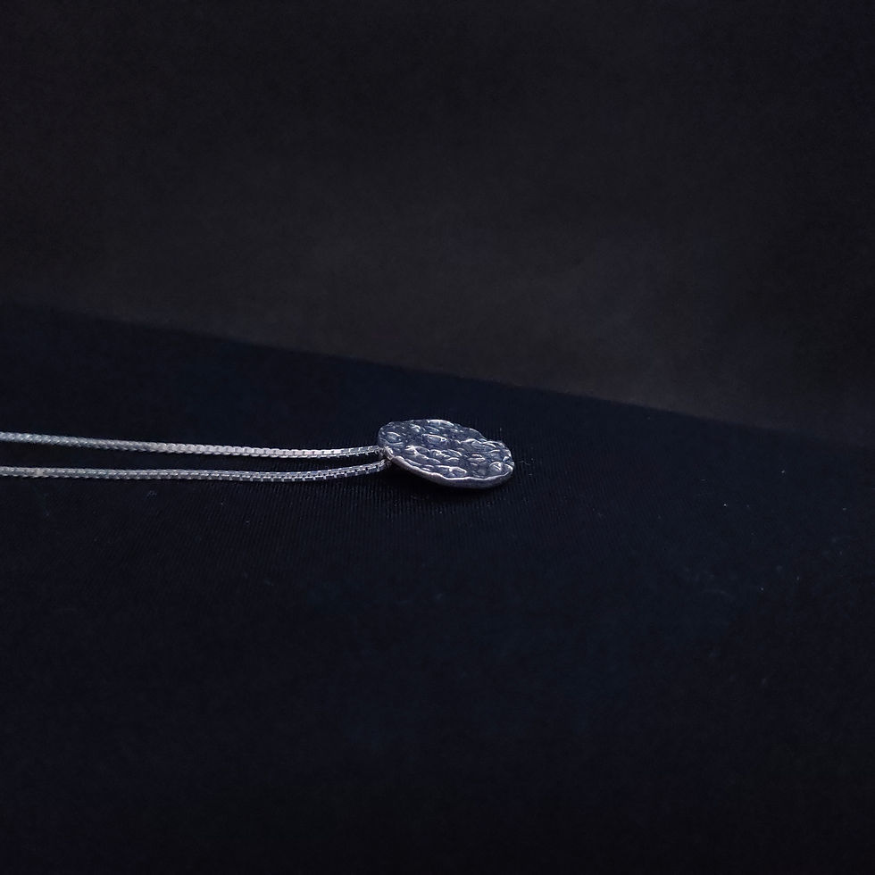Miniature : Pendentif Blob Argent 925