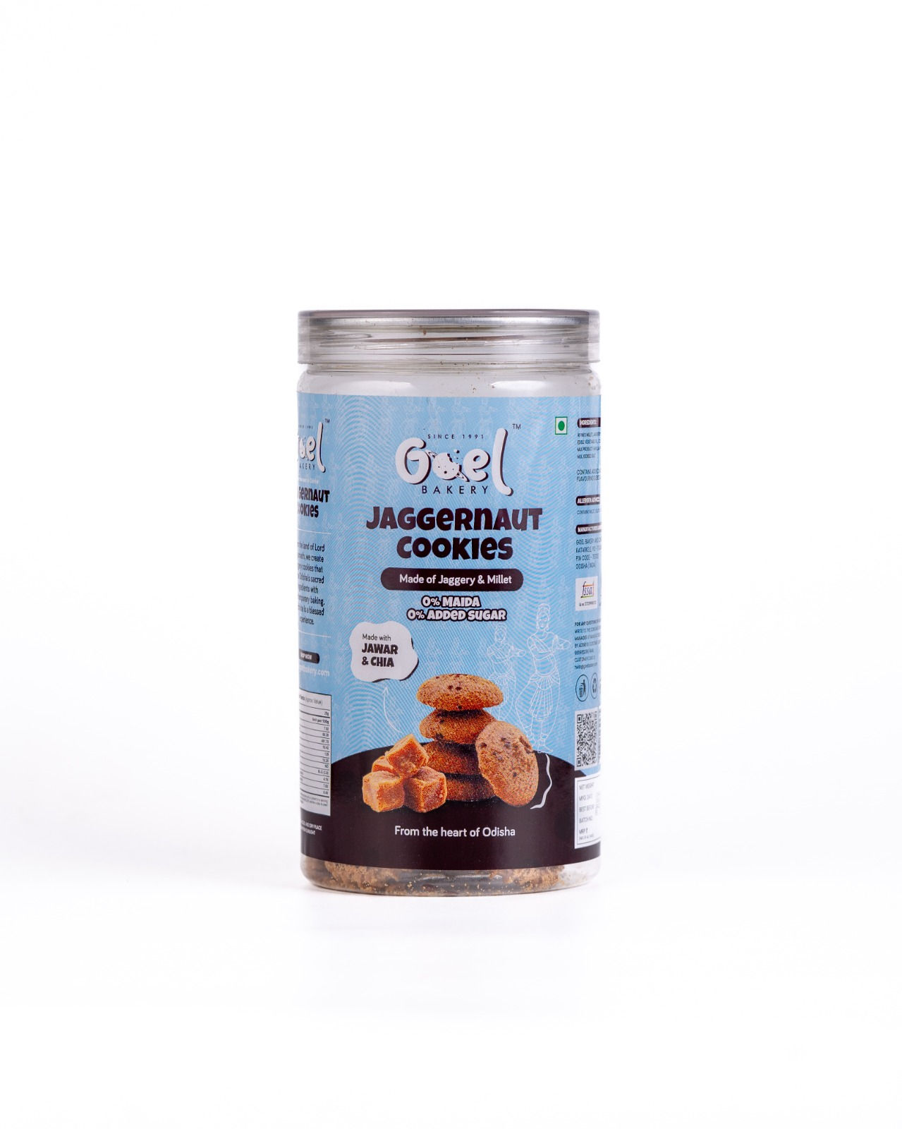 Jaggernaut Jawar Atta Cookies