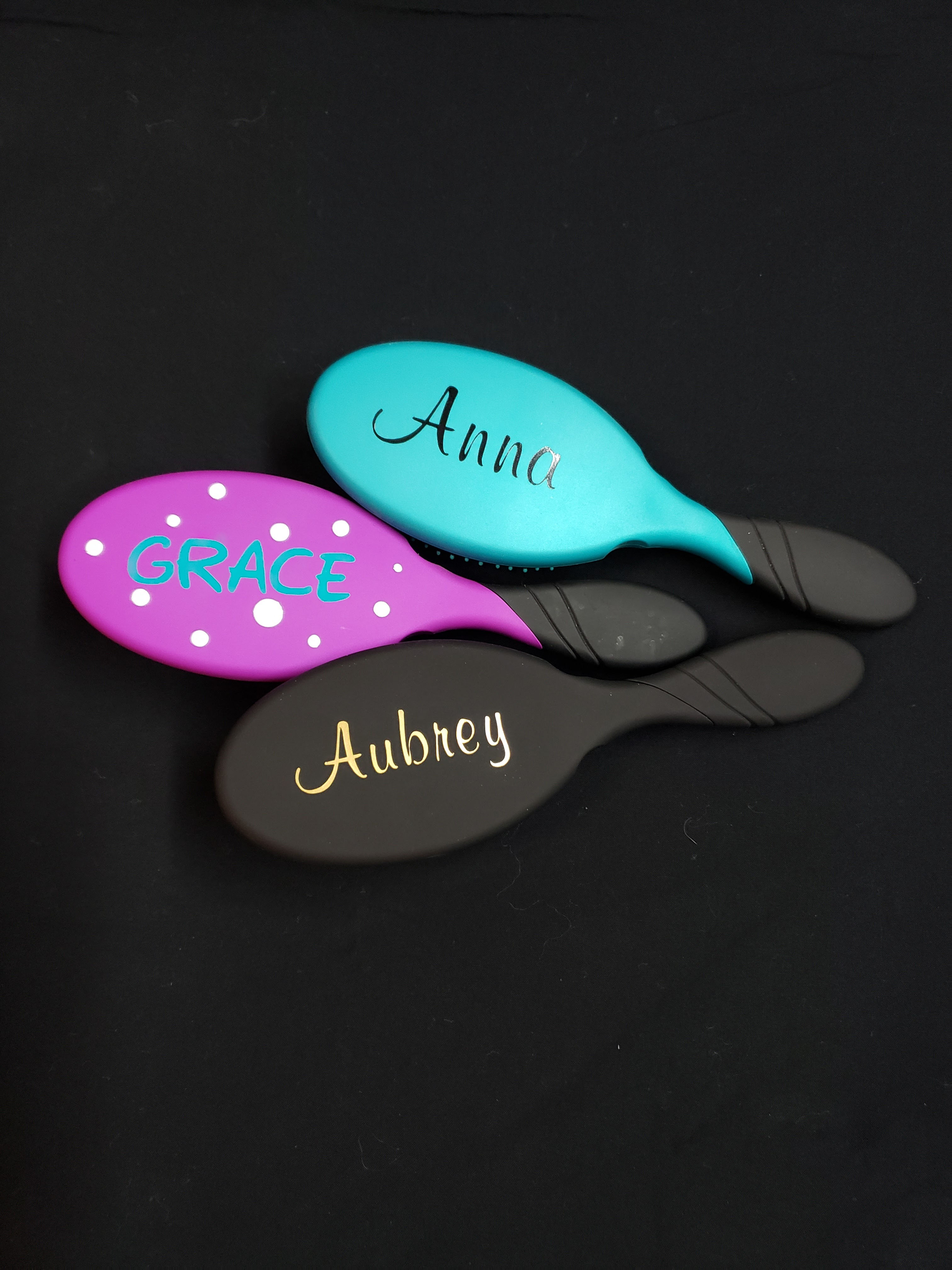 Personalized Wet Brushes