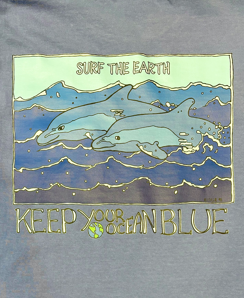 Thumbnail: Dolphin T-Shirt - Blue