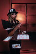 Magician fashion editorial