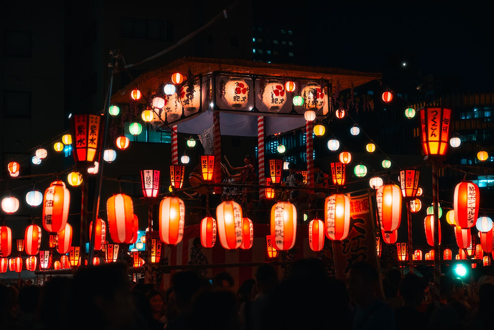 tsukiji bon odori
