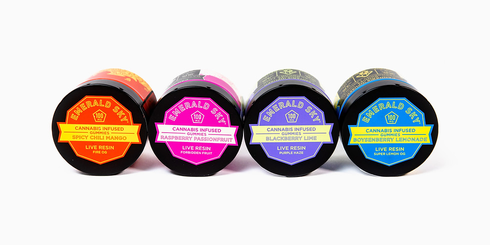 Emerald Sky Edible Live Resin Gummy BOGO