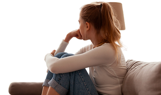 Ragazza pensierosa