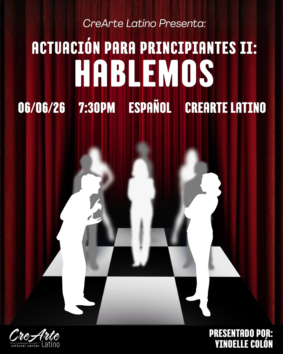 Actuación para Principiantes II: hablemos