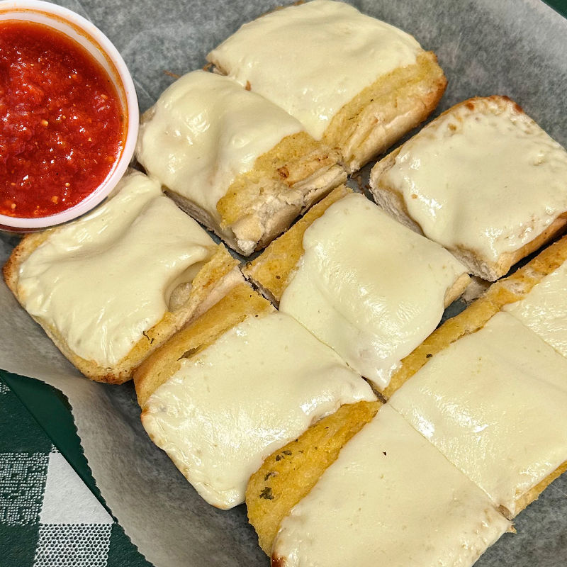 pan de ajo con queso