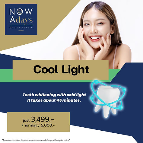 Cool Light teeth whitening