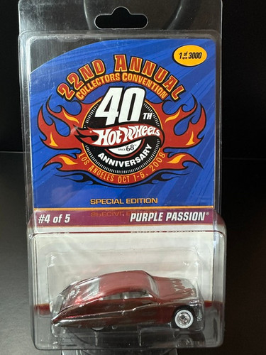 ホットウィール コレクターズ コンベンション ニュースレター パープルパッション Hot Wheels Purple Passion 22nd Annual Collectors Convention