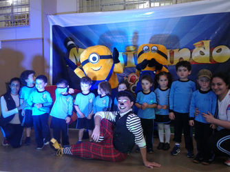 Show dos Minions no Santa Teresinha