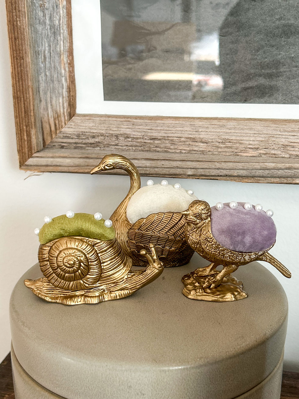 Thumbnail: vintage-inspired pincushion