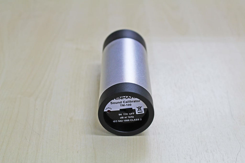 ภาพขนาดย่อ: เครื่องคาลิเบรทวัดเสียง