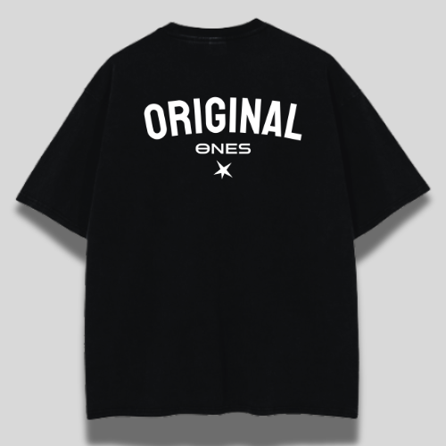 Original Ones Men's Oversized Tee-Black | Live4Legacy Brand