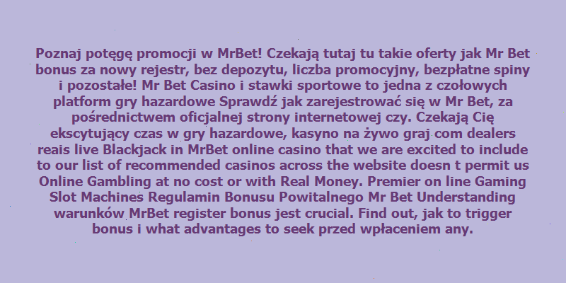 https://mrbet-login.pl