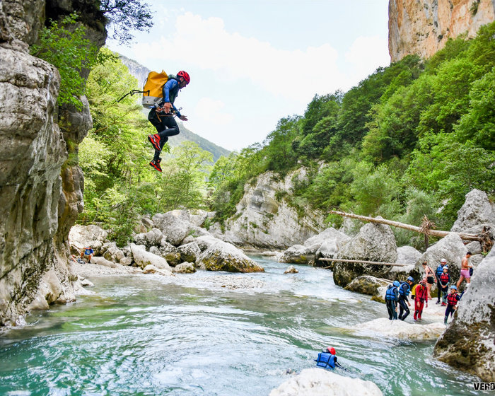 Canyoning au Baou dans les gorges du Verdon