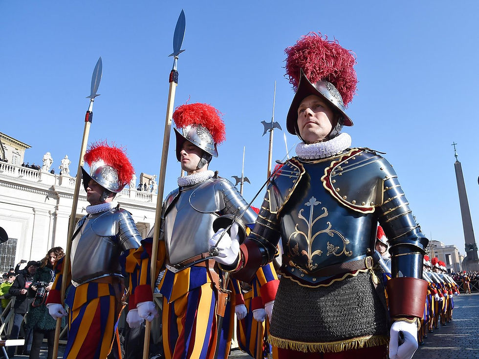 Gottesdienst mit Exgardisten