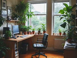 Plantas no Home Office: Mais Foco e Calma e Produtividade