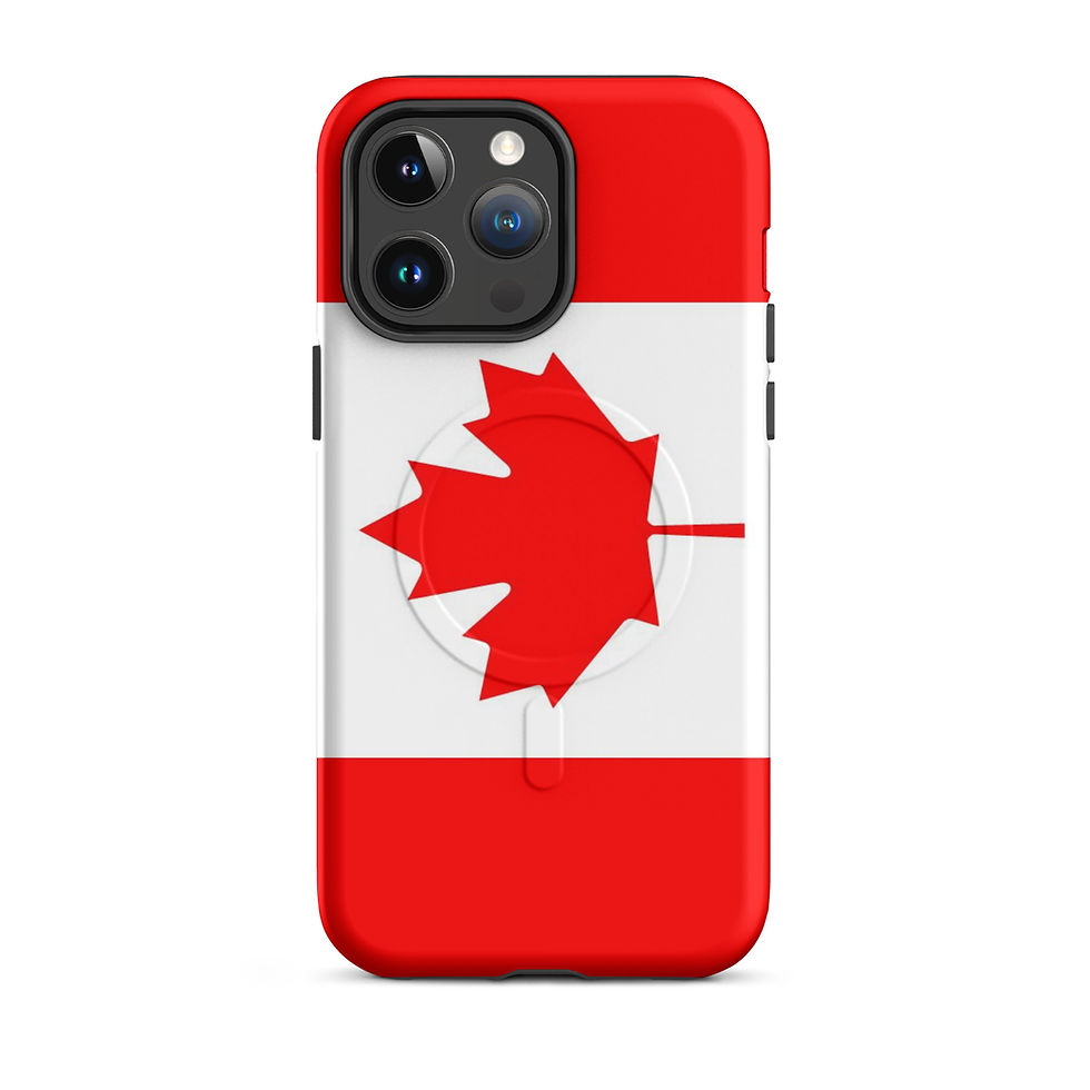 الصورة المصغرة: Canada Flag MagSafe® tough case for iPhone®