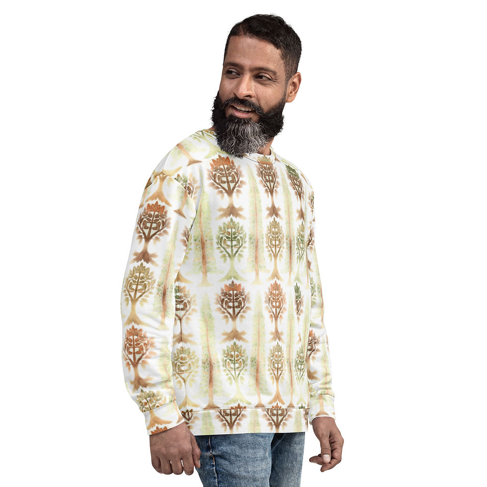 الصورة المصغرة: Tree Design Unisex Sweatshirt