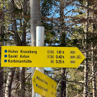 מיטנוואלד - מסלולי טיול מגונים