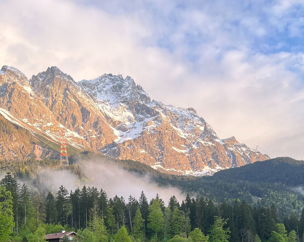 הר צוגשפיצה (Zugspitze) - הפסגה הגבוהה ביותר בגרמניה