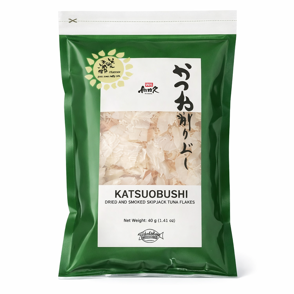 Katsuobushi fiocchi di tonno affumicato 40g per dashi e ramen