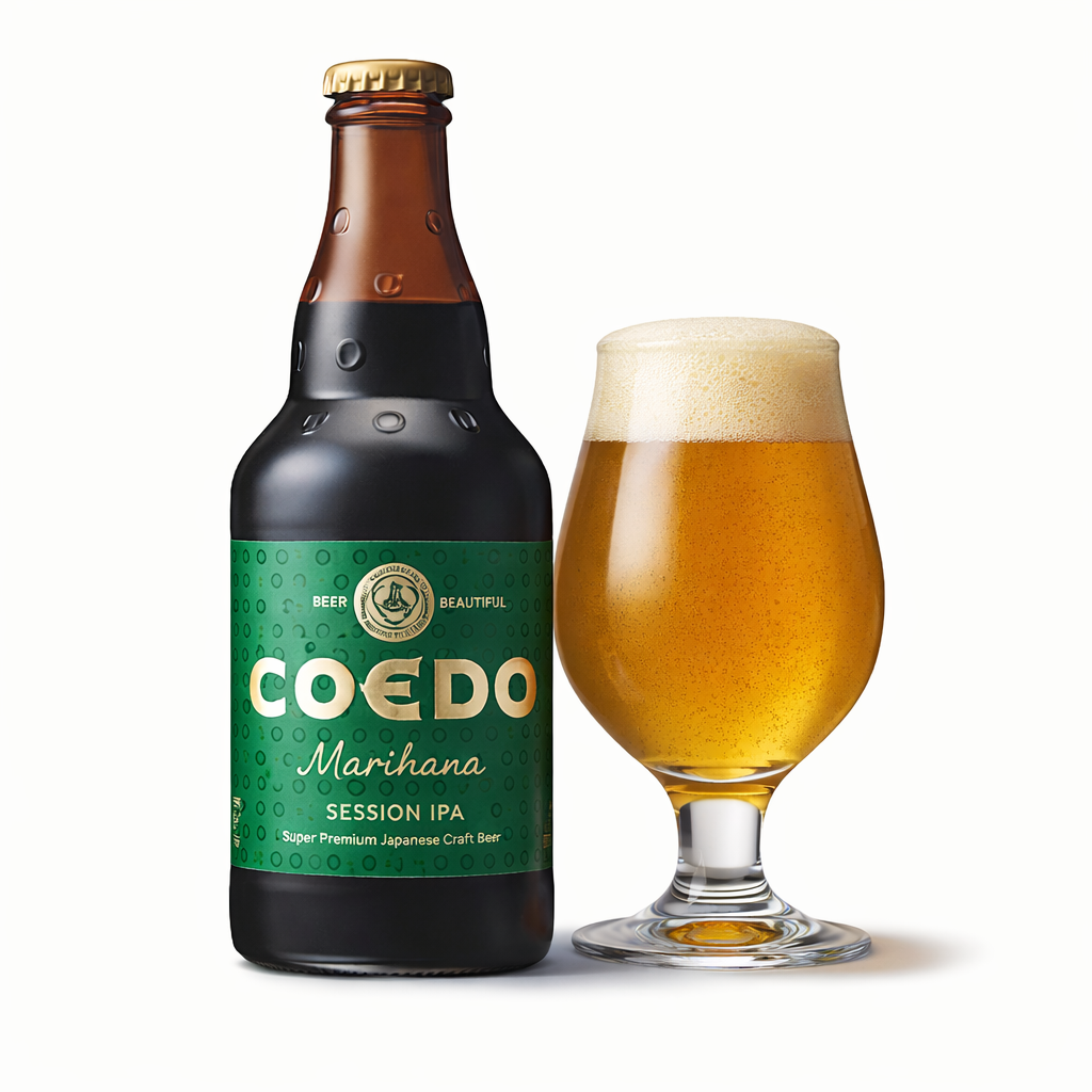Birra giapponese Session IPA 4,5% 333ml COEDO Marihana