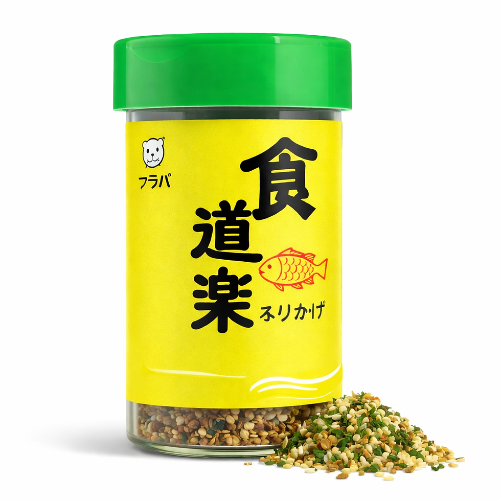 Furikake giapponese pesce e sesamo Futaba 50g condimento per riso