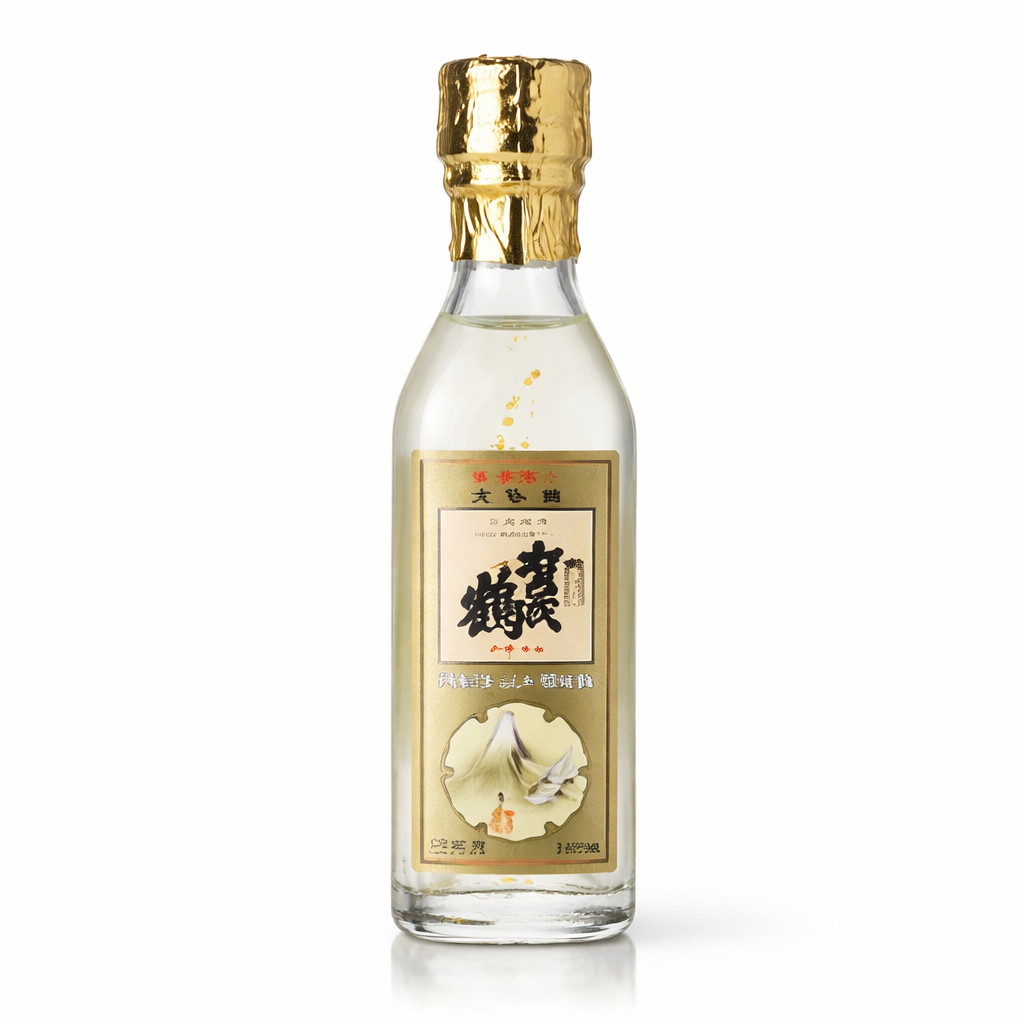 Sakè giapponese Junmai Daiginjo con foglia d’oro 180ml