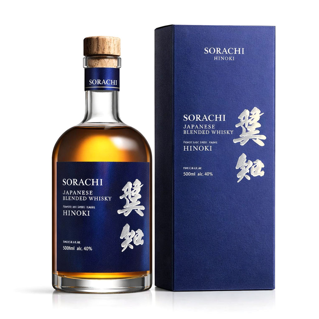 Whisky giapponese Hinoki Cask Blended Malt 500ml Sorachi 40%