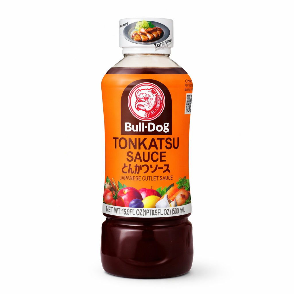 salsa giapponese tonkatsu Bull-Dog 500ml originale