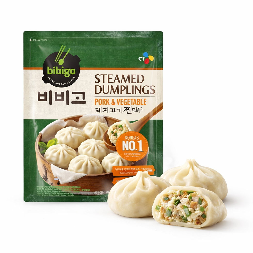 ravioli coreani maiale verdure mandu bibigo 560g