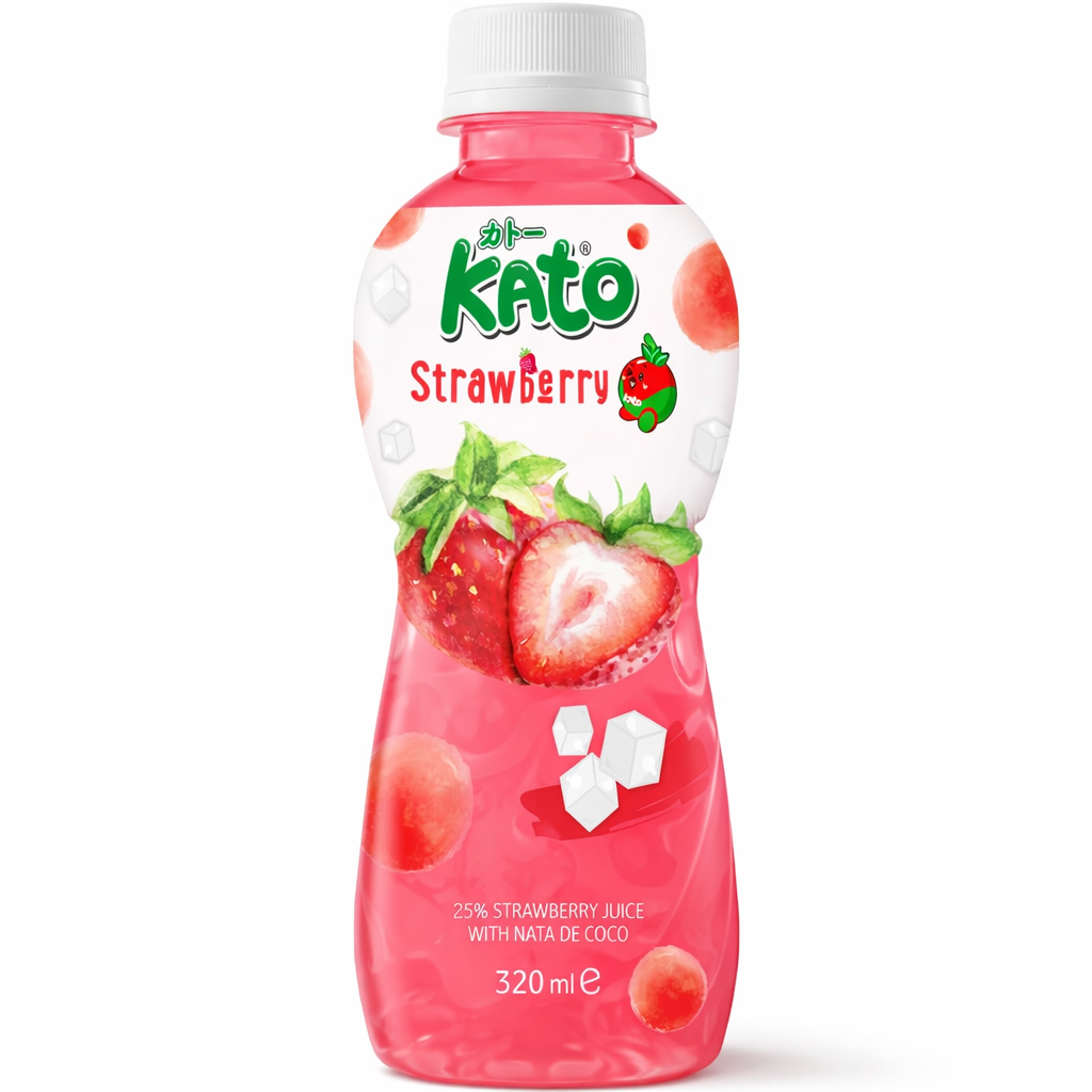 Bevanda asiatica alla fragola con nata de coco 320ml