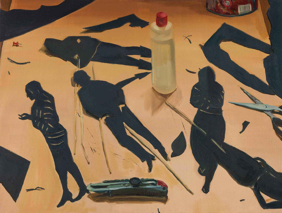 cutouts_oil on canvas_60X80