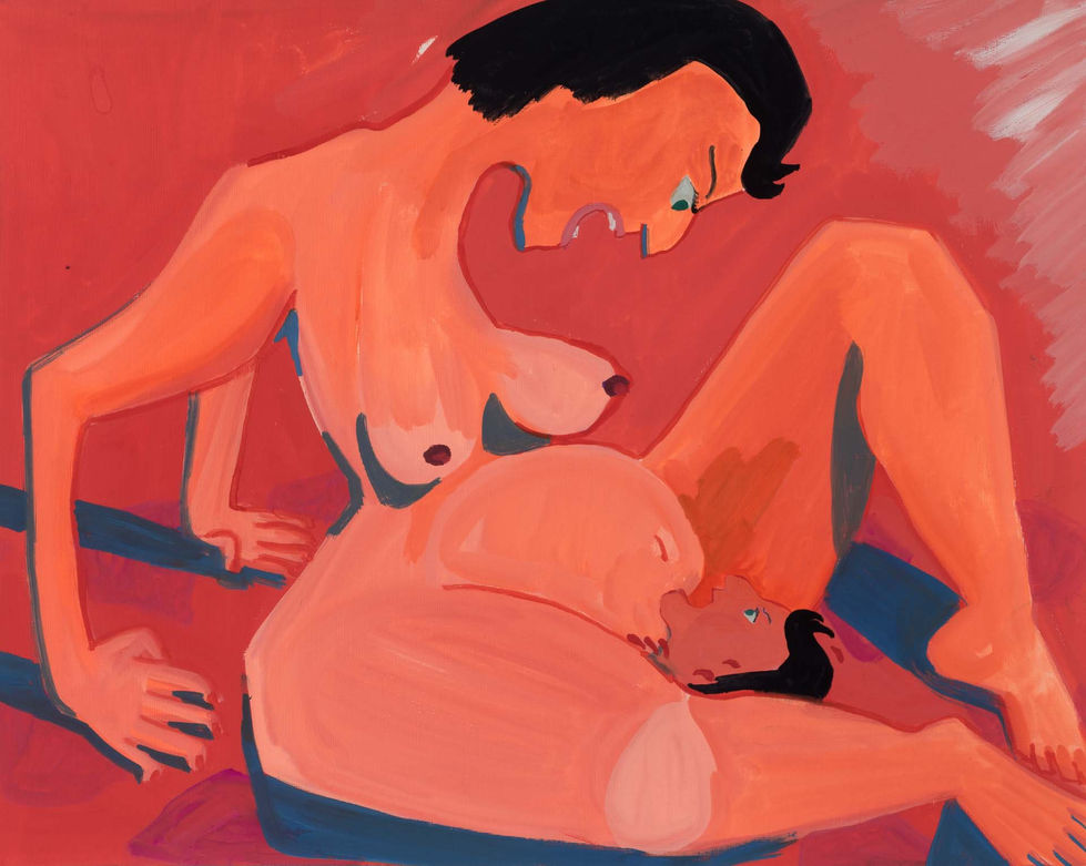 you_look_like_me_gouache_on_paper_40X50_2018