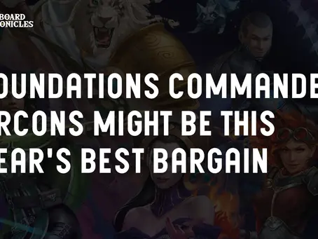 Foundations Commander decks might be this year's best bargain